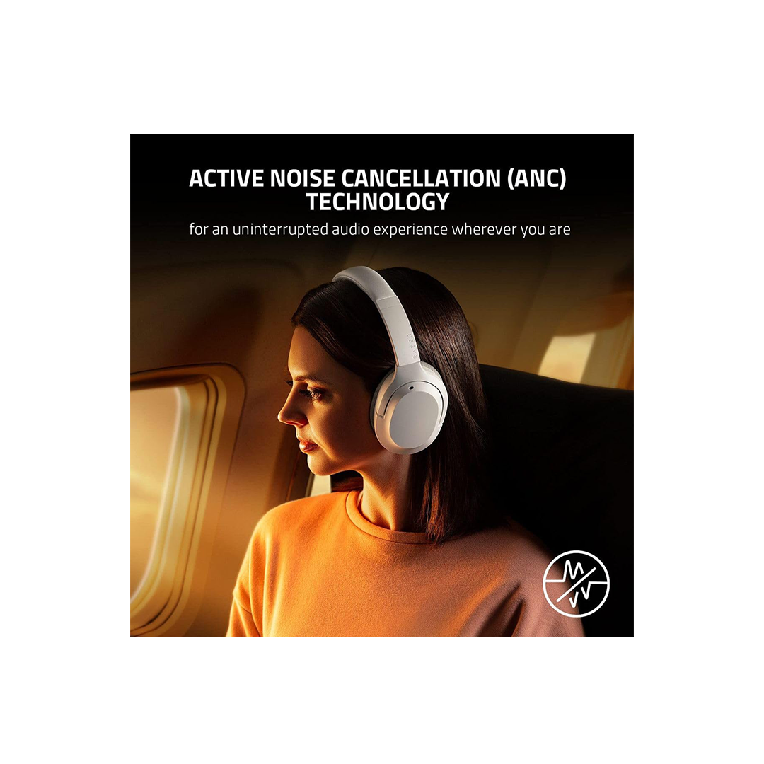 Razer Opus X Wireless Low Latency Headset with ANC Technology - Mercury in Qatar Razer Opus X Wireless Low Latency Headset with ANC Technology - Mercury in Qatar